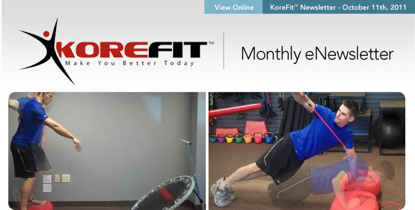 KoreFit October Newsletter